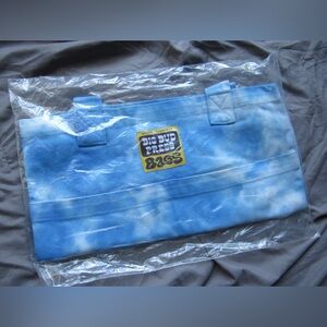 Big Bud Press Everyday tote, blue tye dye NIB
